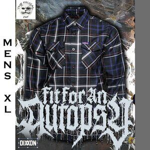 DIXXON FLANNEL x FIT FOR AN AUTOPSY - THE NOTHING THAT IS Flannel - Men's XL